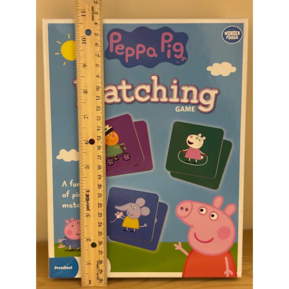 Wonder Forge Peppa Pig Matching Game Preschool Fun Picture‎ Matching Activity